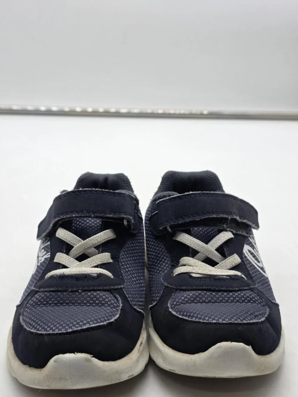 OshKosh B'gosh Shoes Kids Size 13 Blue RETRA Athletic Hook Loop Sneakers Stains